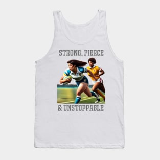 Women's Rugby Design Tank Top